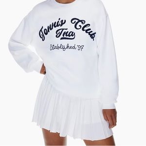 Cozy Fleece Boyfriend Crew Sweatshirt